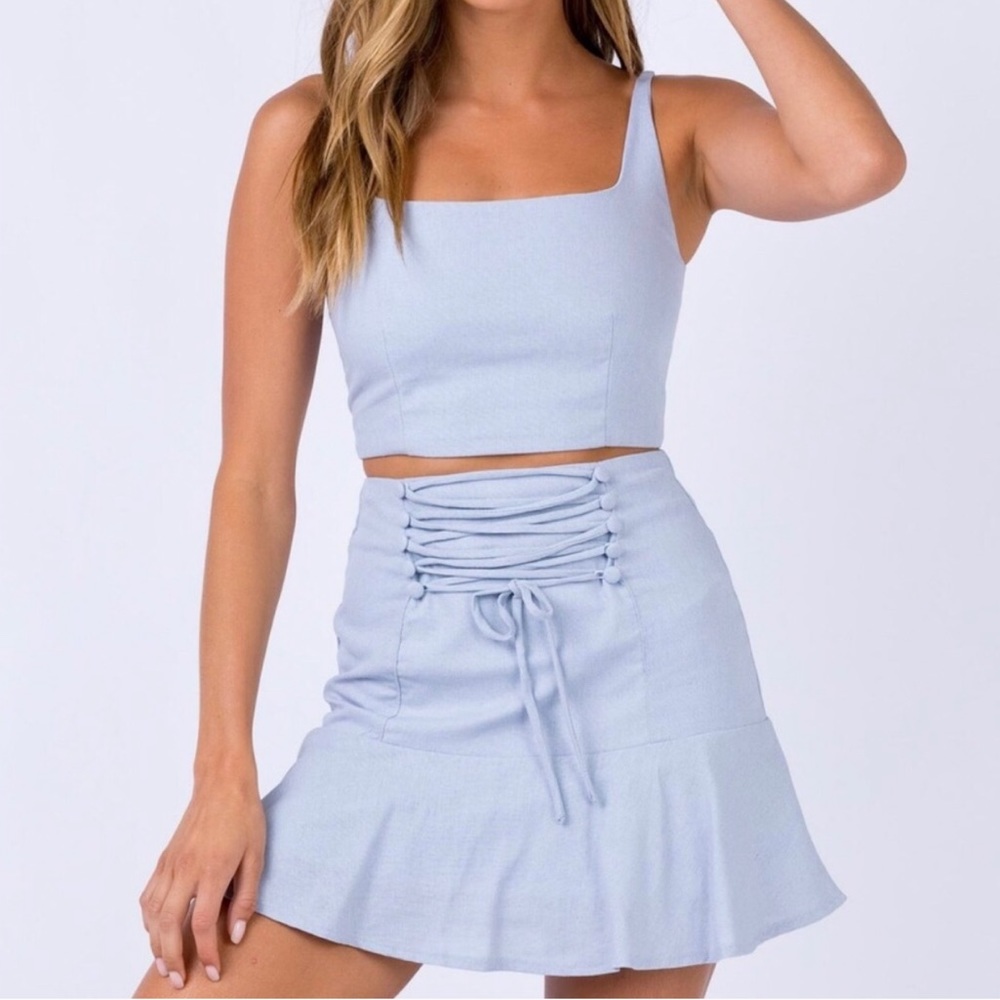 Princess Polly top + skirt set